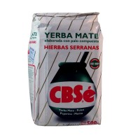 Yerba mate hierbas serranas CBSE 500 gr 